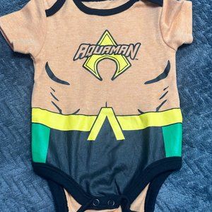 Aquaman Onesie 3-6 Months